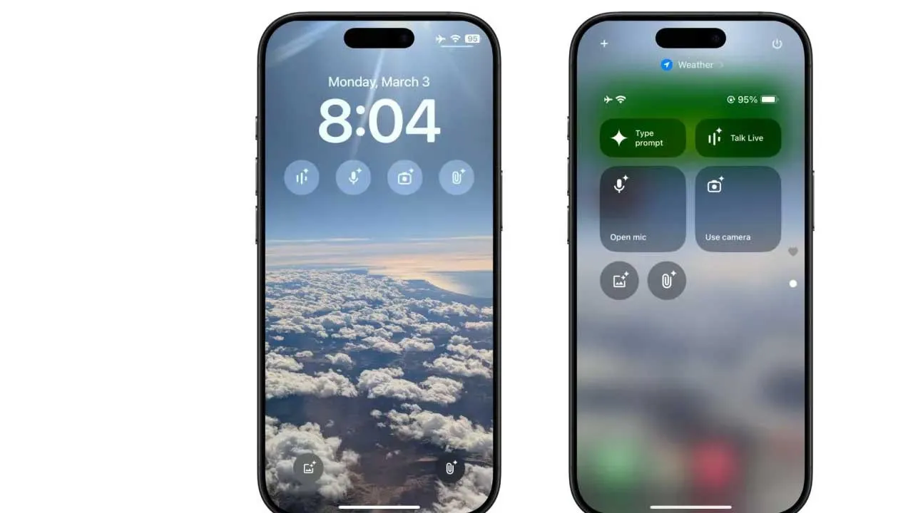 Siri’nin zayıflığını örtmek isteyen Google, iPhone'daki Gemini'ye widget desteği getirdi