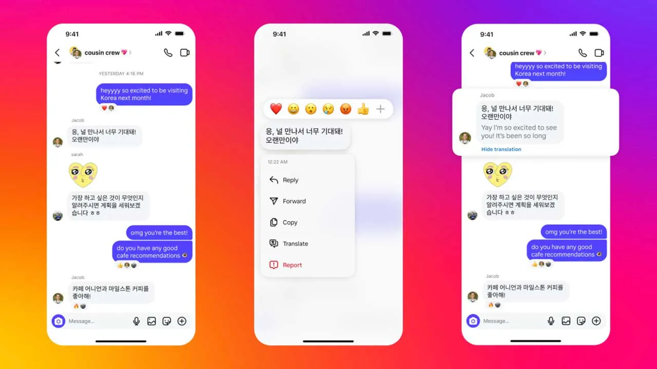 Instagram mesajları nasıl çevirilir? Instagram DM mesaj çevirmenin 2 yolu