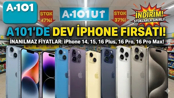 A101'de flaş iPhone 16, iPhone 15 ve iPhone 16 Plus indirimi: Kaçırılmayacak fırsat